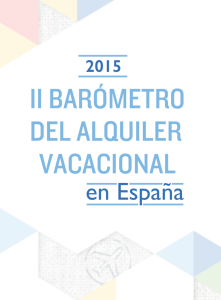 Barometro Alquiler Vacacional