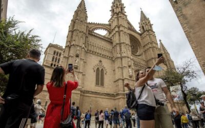 El Turismo en Palma en auge: la ocupación hotelera está cerca del 80% en Abril.
